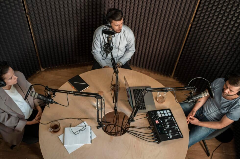 Tellers business Podcast setting 3