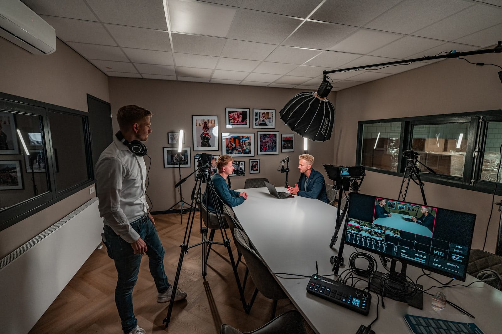 Tellers Business podcast opname